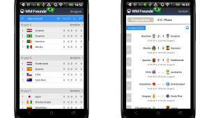 Android App WM Freund 2014 Brasilien