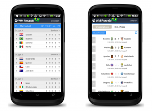 Android App WM Freund 2014 Brasilien