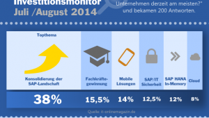 SAP Investitionsmonitor 2014 IT-Onlinemagazin