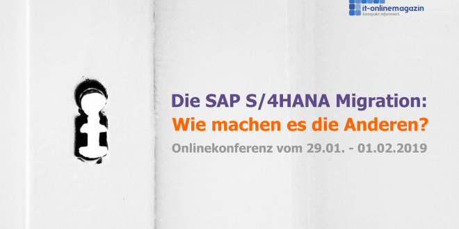 SAP S/4HANA Onlinekonferenz 2019