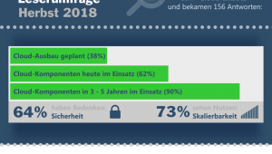 SAP Cloudumfrage 2018 Infografik