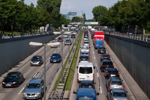 Connected Cars Stau