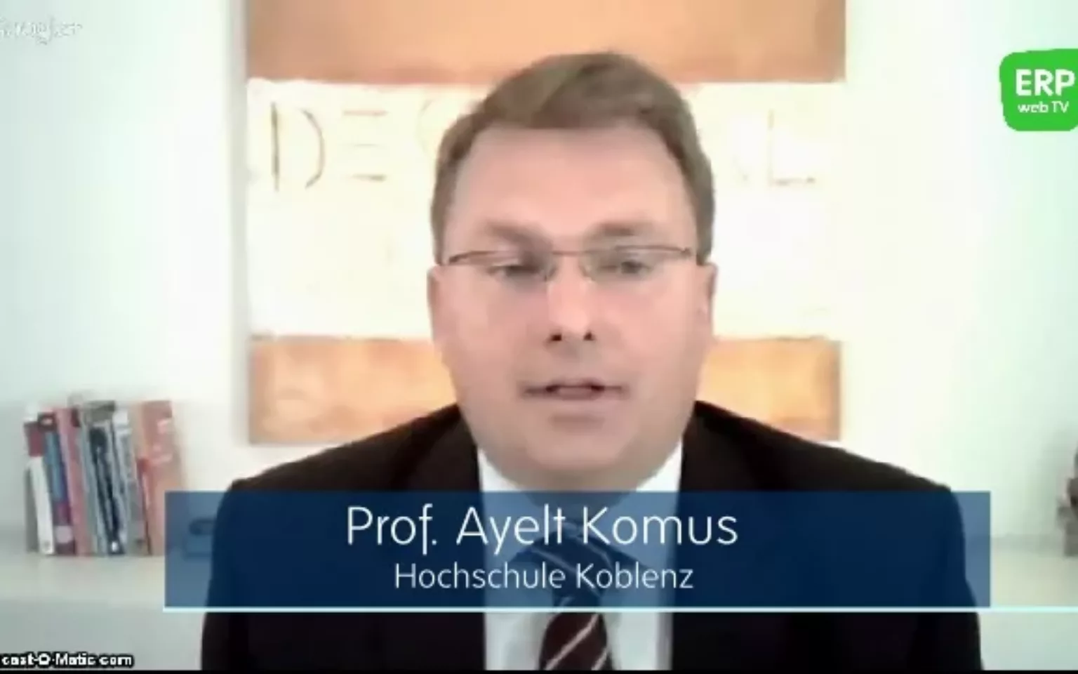 ERP web TV Expertengespräch mit Prof. Komus: SAP Projekte mit agilem Projektmanagement steuern?