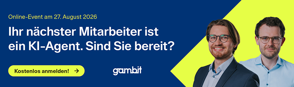 Gambit BB Platin-Partnerschaft KI Agent