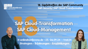 IT-Onlinekonferenz 2024 SAP Cloud