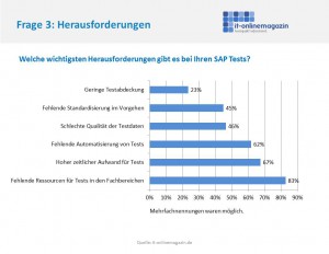 Herausforderungen SAP Tests