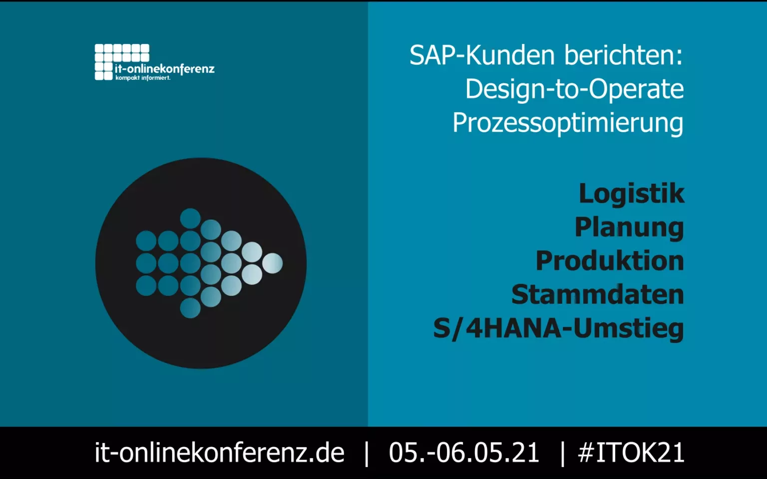 Design-to-Operate IT-Onlinekonferenz Mai 2021