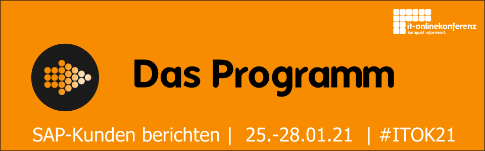 ITOK21 Programm IT-Onlinekonferenz 2021