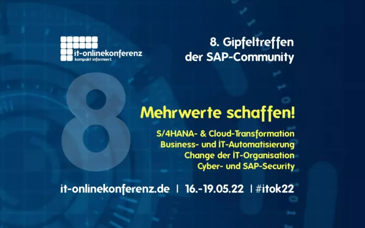 IT-Onlinekonferenz Mai 2022: Mehrwerte schaffen