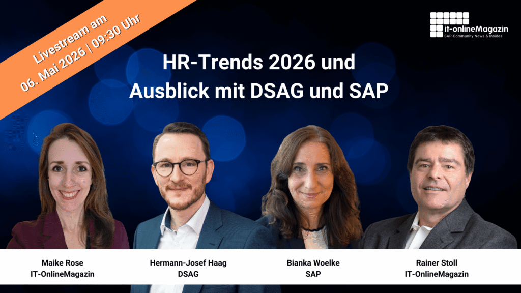 Livestream HR-Trends 2026 DSAG SAP