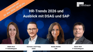 Livestream HR-Trends 2026 DSAG SAP