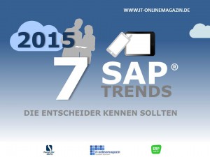 SAP Trends 2015 die Entscheider kennen sollten