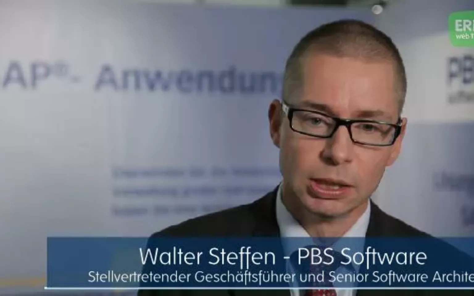 Interview mit Walter Steffen: Nearline Storage Lösungen und ILM für SAP | ERP web TV
